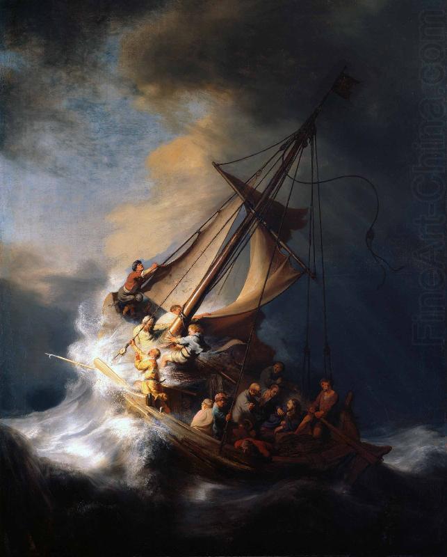 Storm on the Sea of Galilee, Rembrandt Peale
